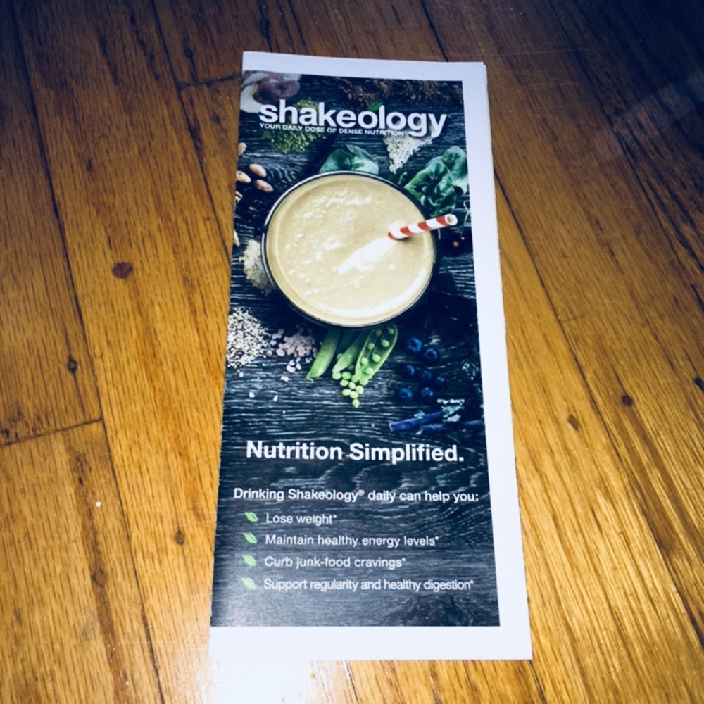 Shakeology brochure - 87 printouts